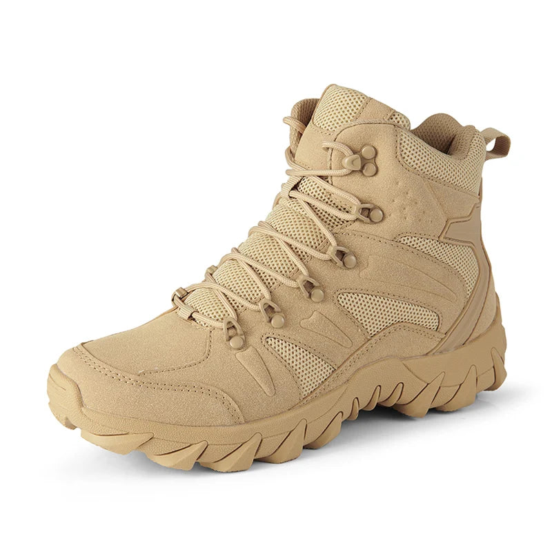 Men’s Tactical Combat Training Boots – Outdoor & Anti-Wear